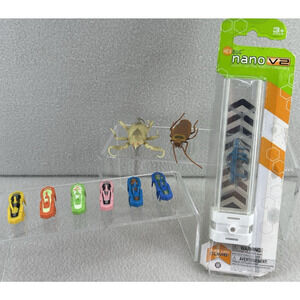 HEXBUG Nano V2 Robot Lot Incl Real Bugs Cockroach Scorpion 8 Untested + 1 Sealed